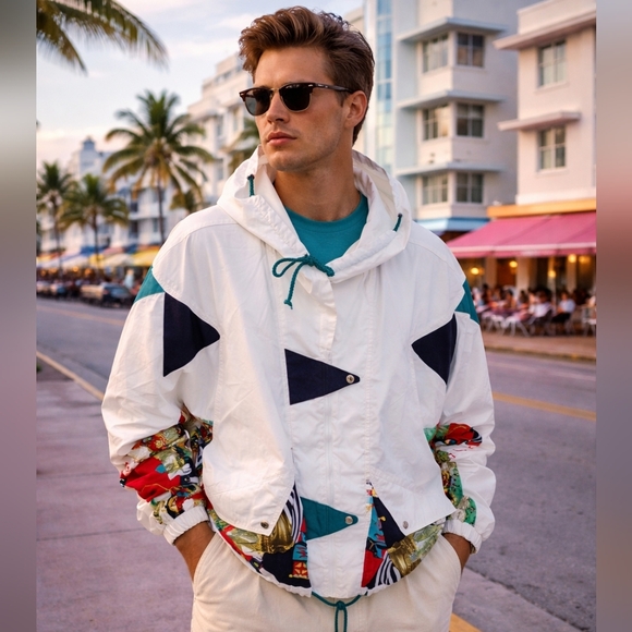 Mulberry Street Other - VTG Mulberry Street Nautical Full Zip Hooded Jacket.See Measurment/About L/XL